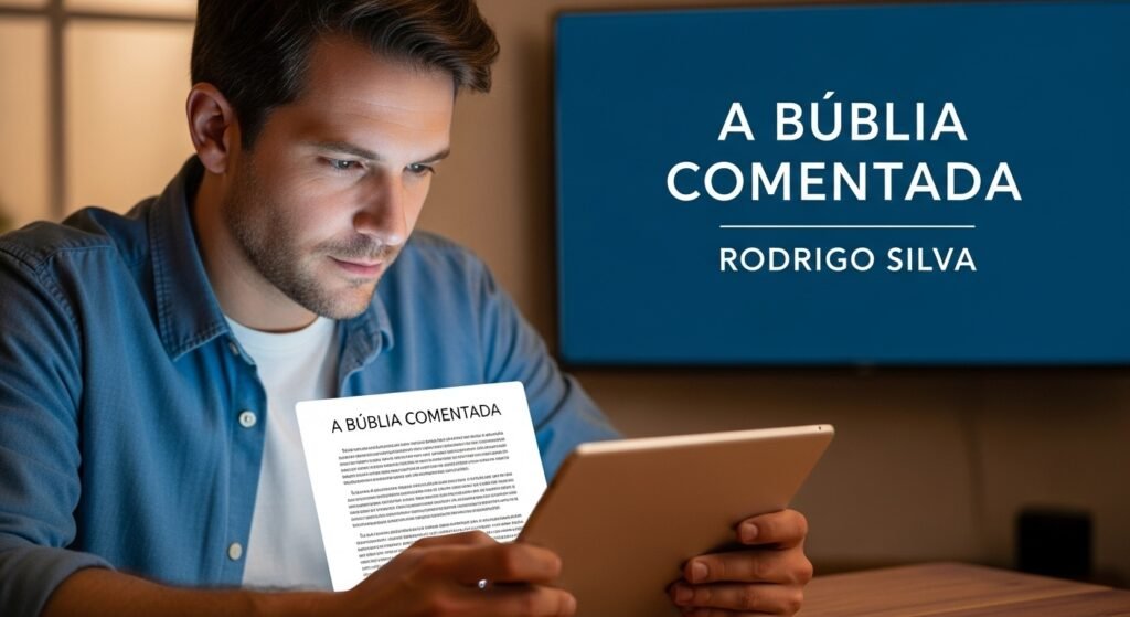 A Bíblia Comentada com Rodrigo Silva Funciona? Descubra a Metodologia e O Conteúdo do Curso de Estudo Bíblico 1 Image fx12
